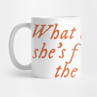 Campagne Problems by Taylor lyrics Mug